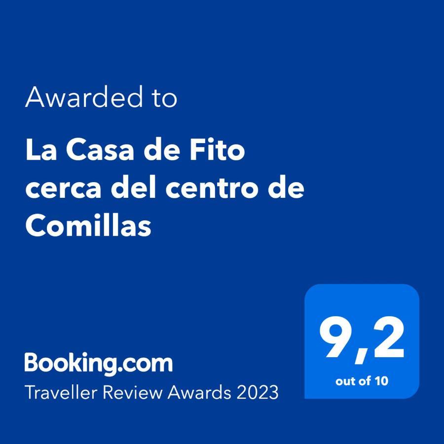La Casa De Fito Cerca Del Centro De Comillas Esterno foto